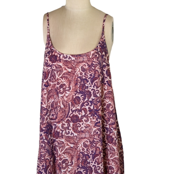 Free People Dresses & Skirts - Intimately Free People Emily Dove Paisley Dress , L , EUC